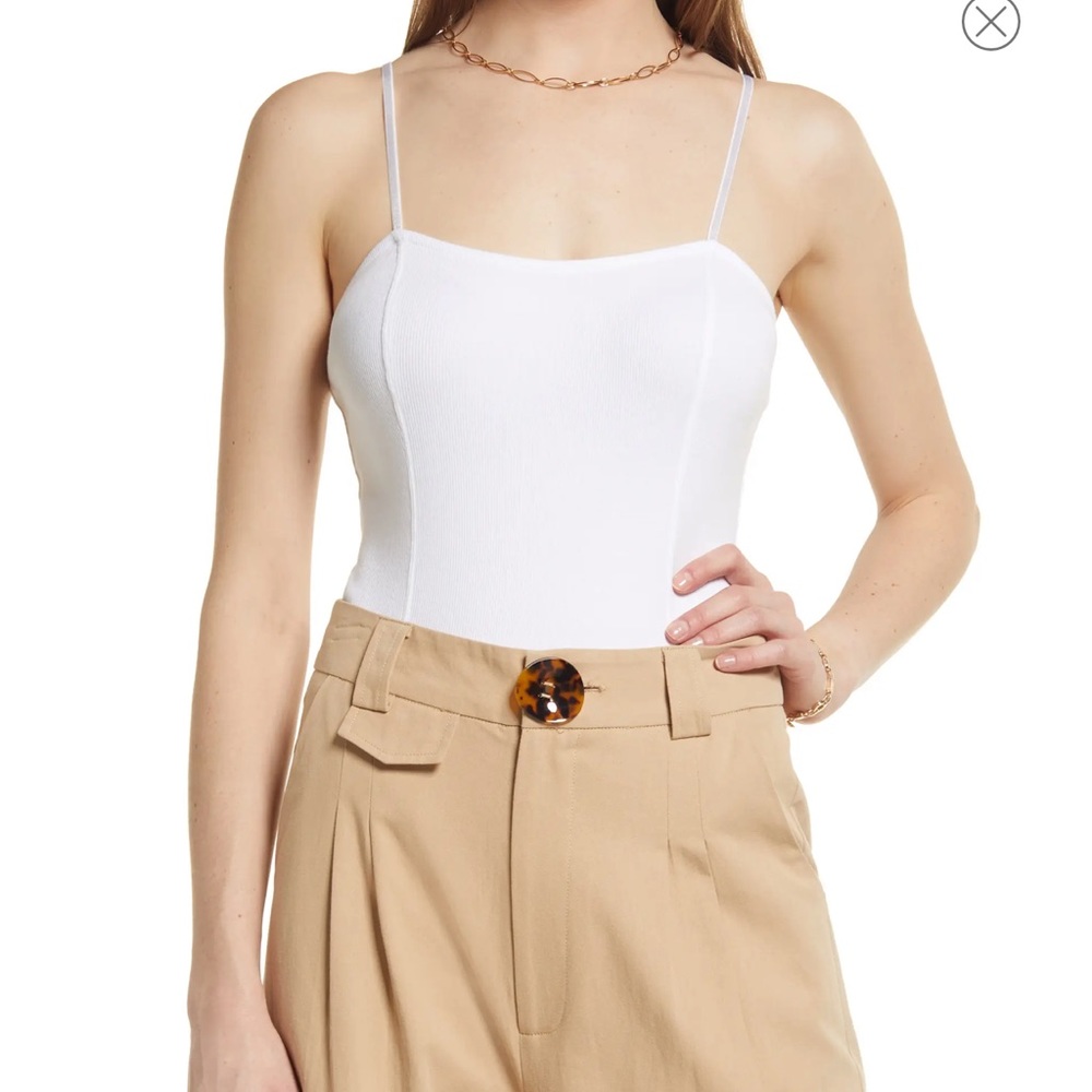 NWT OpenEdit XS White Bodysuit